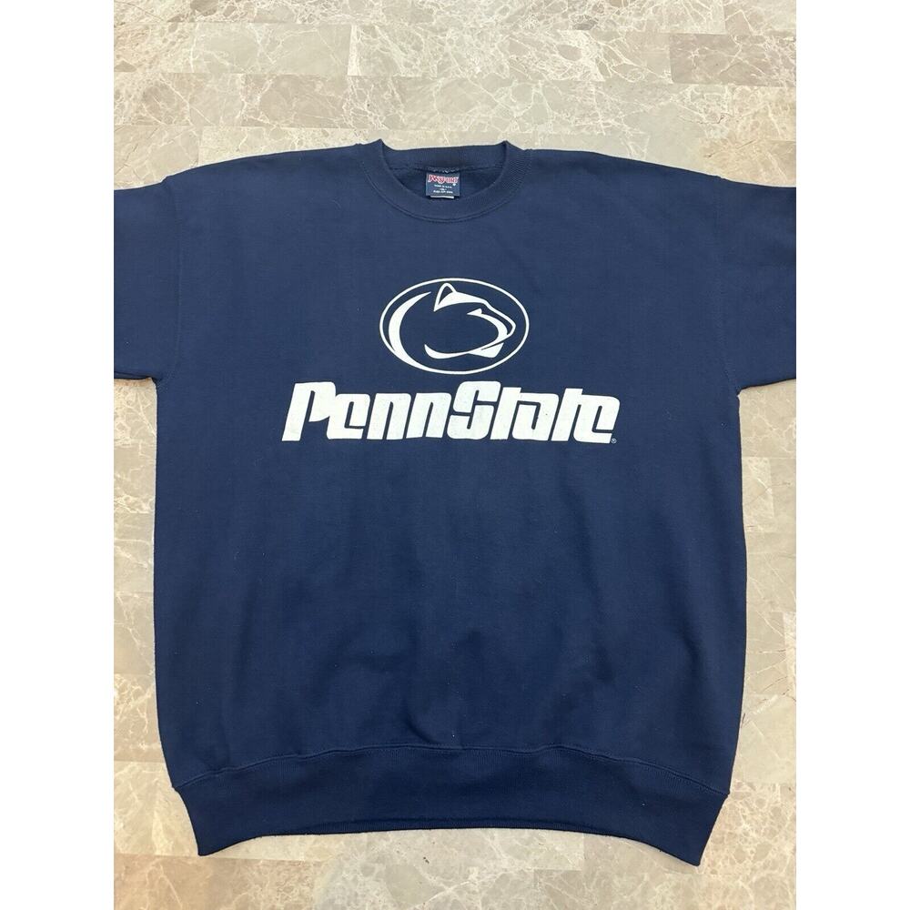 Vintage Jansport Penn State Nittany Lions Crewneck Sweatshirt USA Blue Sz XL